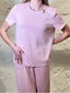 Тениска Zipper Edge Pink