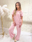 Тениска Floral Bloom Pink