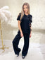 Тениска Floral Bloom Black