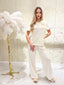 Тениска Floral Bloom White