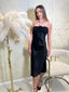 Рокля Midnight Rose Satin Gown