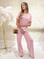 Тениска Zipper Edge Pink